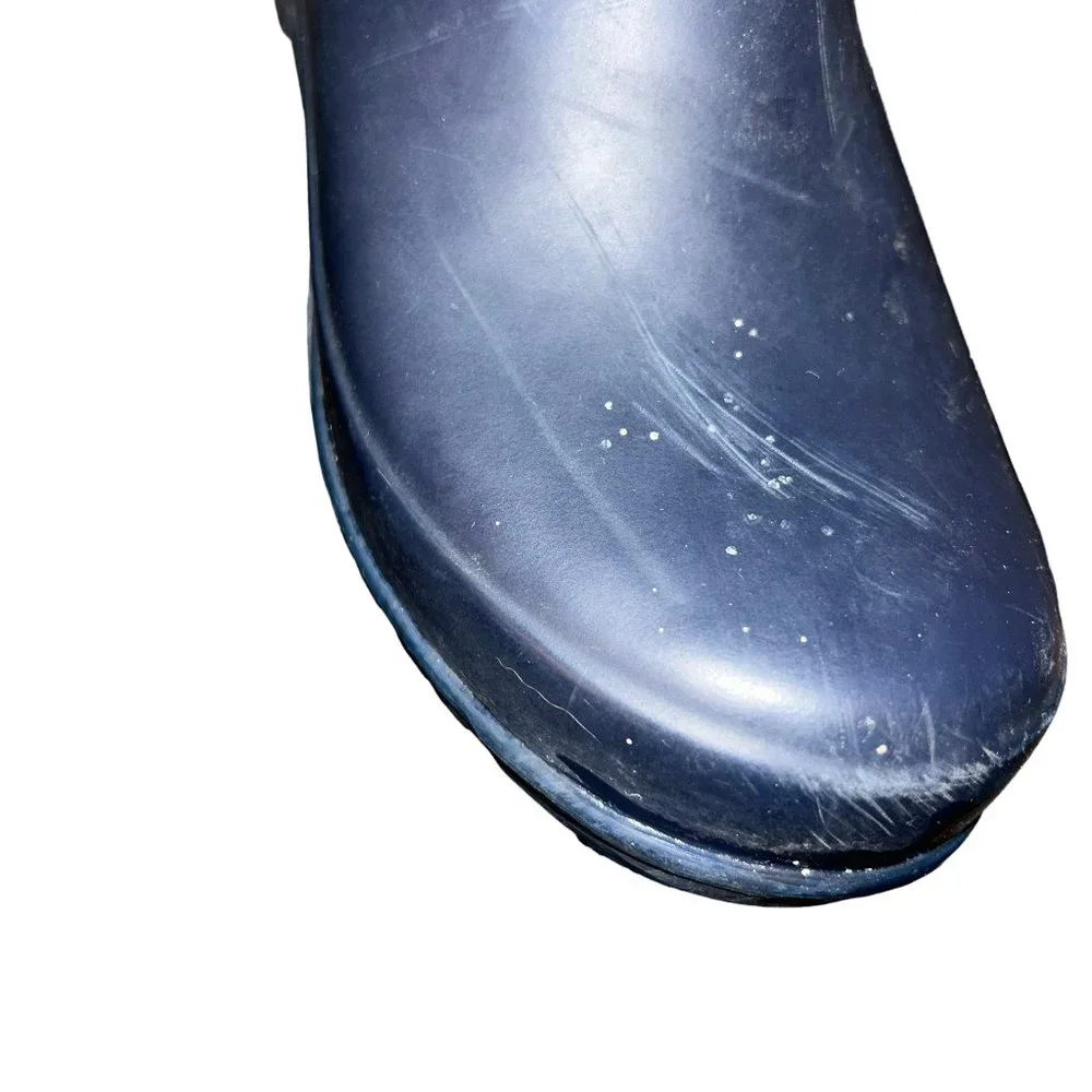 Polo Ralph Lauren navy blue rubber rain boots KIDS 4